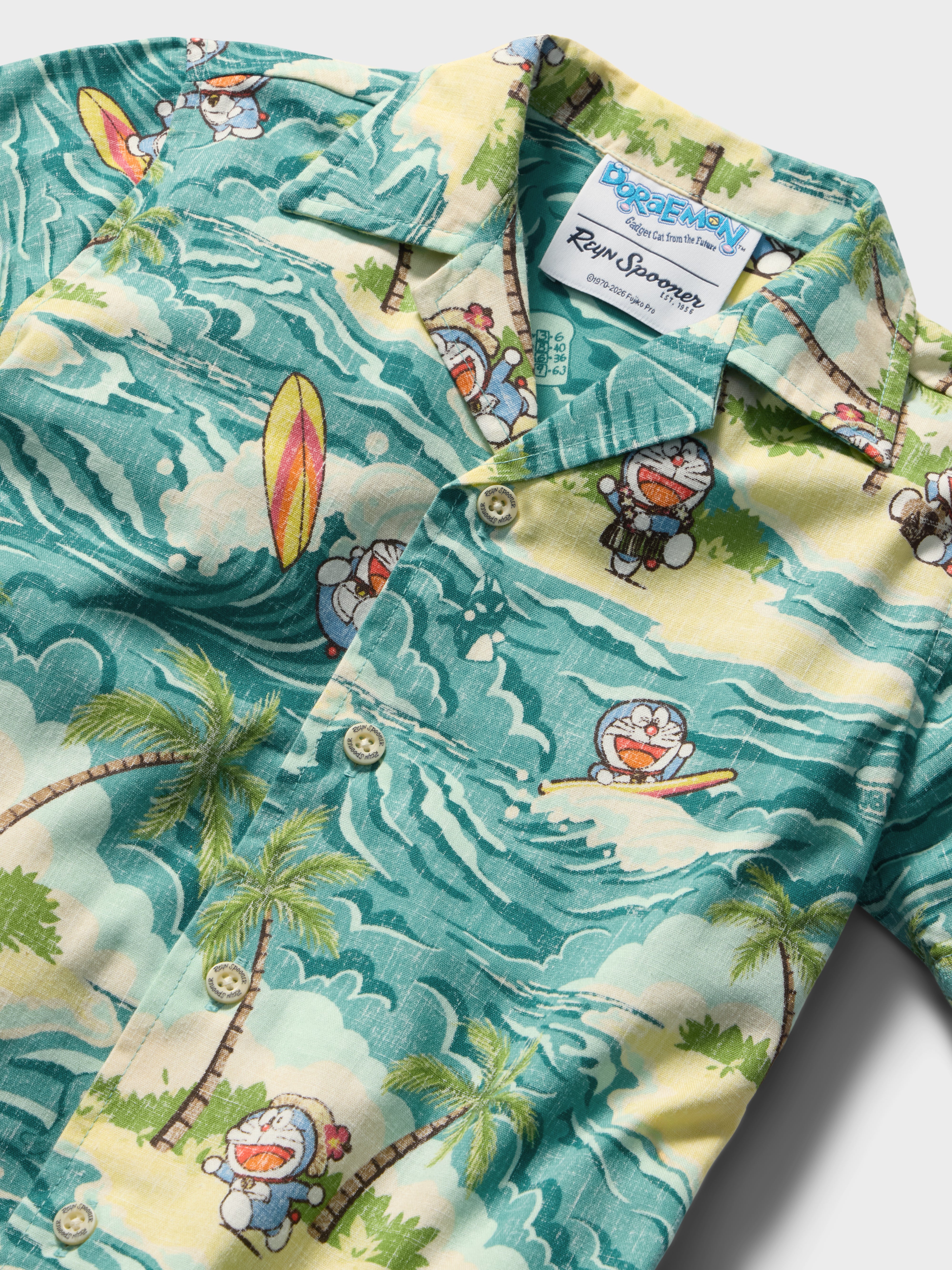 ALOHA DORAEMON TODDLER CABANA SET | Reyn Spooner