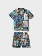 Reyn Spooner HAWAIIAN CHRISTMAS 2026 TODDLER CABANA SET in NAVY