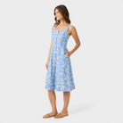 Reyn Spooner KYOTO SPRING RILEY DRESS in RIVIERA BLUE
