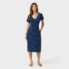 Reyn Spooner KYOTO SPRING VERA DRESS in INSIGNIA BLUE