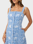 Reyn Spooner WOMEN'S LAHAINA SAILOR RILEY DRESS in DENIM