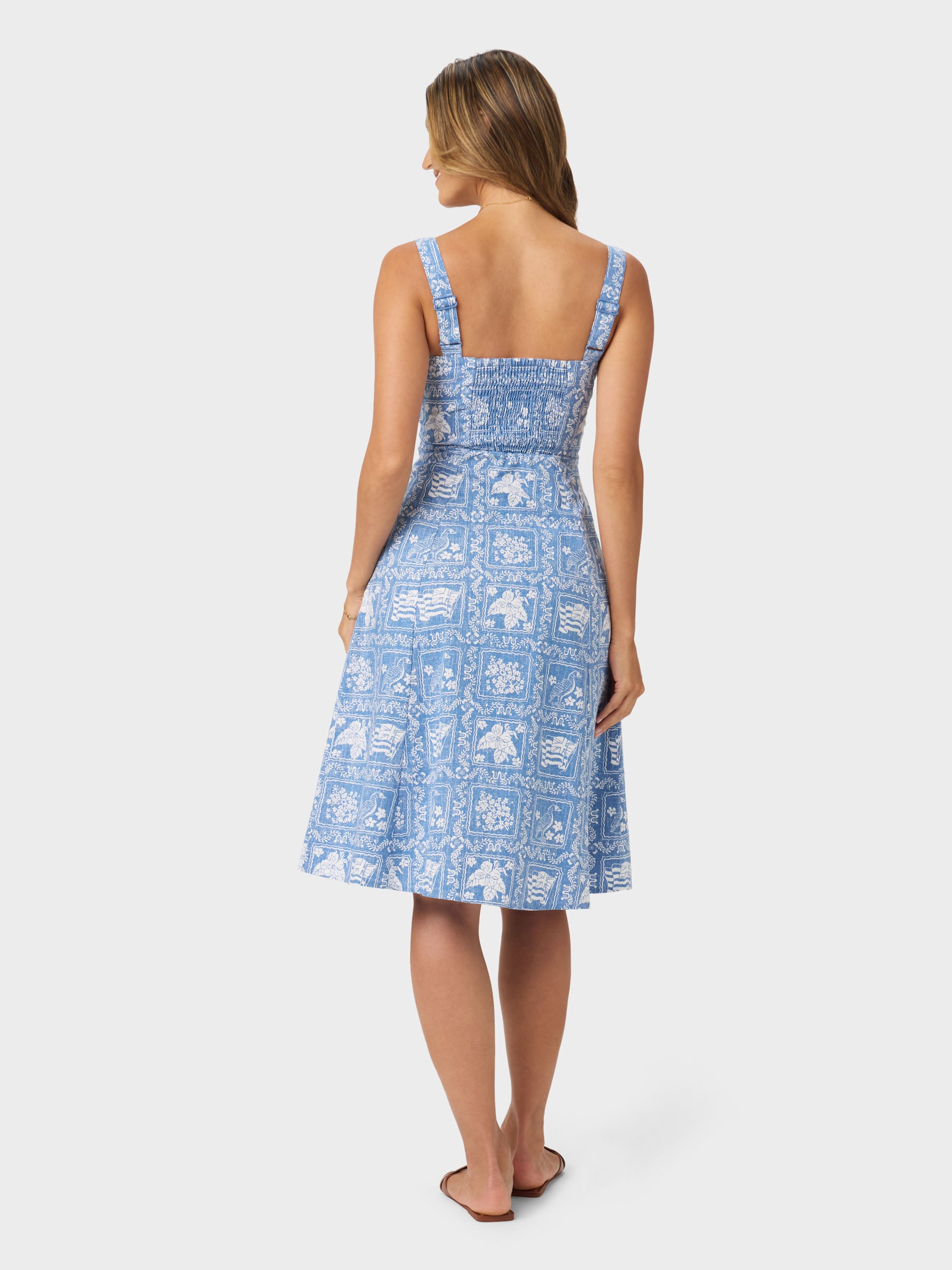 Reyn Spooner WOMEN'S LAHAINA SAILOR RILEY DRESS in DENIM