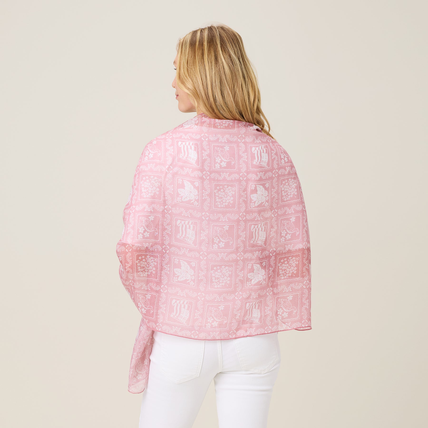 Reyn Spooner LAHAINA SAILOR SCARF in BLUSH