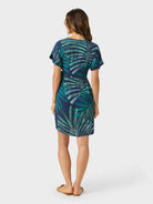 Reyn Spooner LOULOU FRONDS SOL DRESS in NAVY