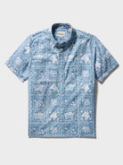 Reyn Spooner LAHAINA SAILOR BUTTON FRONT in DENIM