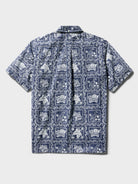 Reyn Spooner LAHAINA SAILOR BUTTON FRONT in NAVY