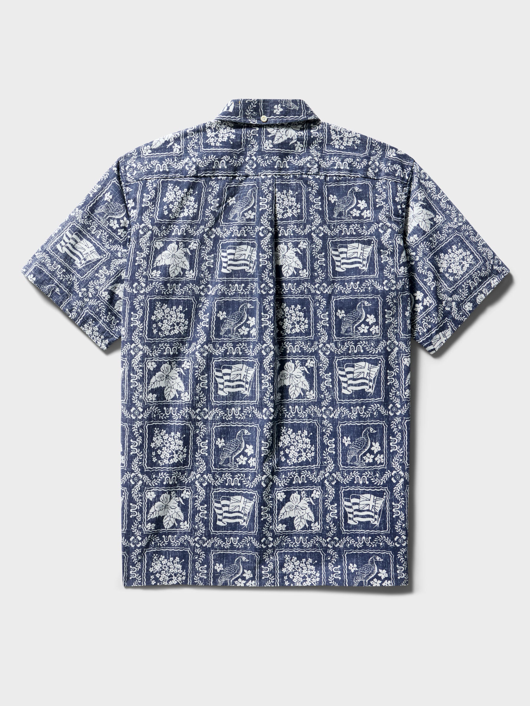 Reyn Spooner LAHAINA SAILOR BUTTON FRONT in NAVY