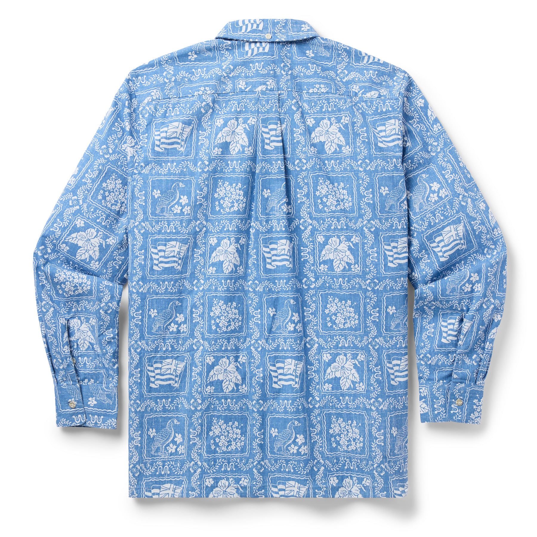 Reyn Spooner LAHAINA SAILOR LONG SLEEVE in DENIM
