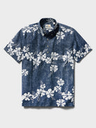 Reyn Spooner 50TH STATE FLOWER PULLOVER in NAVY