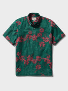 Reyn Spooner 50TH STATE FLOWER PULLOVER in FOREST GREEN