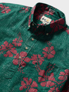 Reyn Spooner 50TH STATE FLOWER PULLOVER in FOREST GREEN