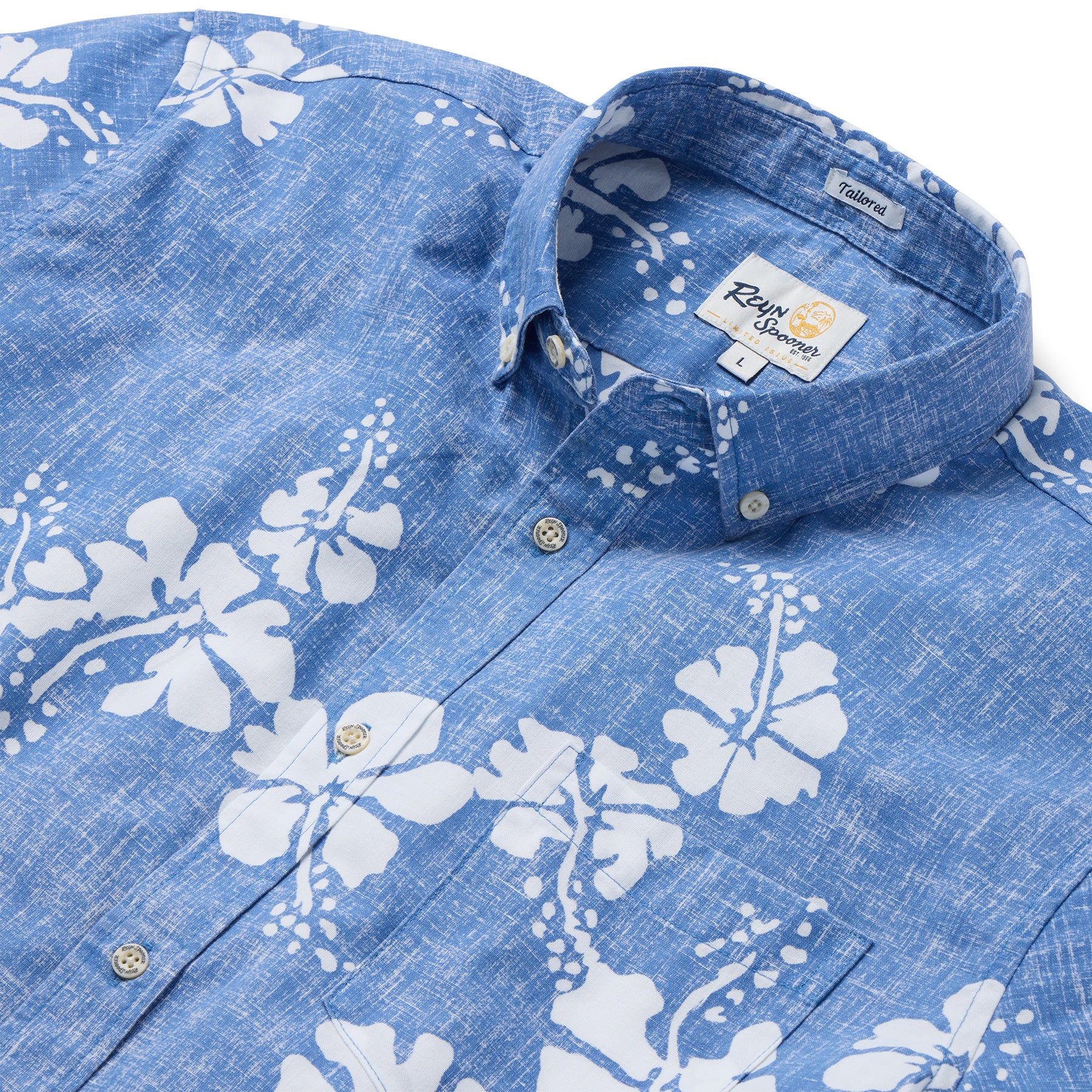 50TH STATE FLOWER | Reyn Spooner Men's Aloha Shirt