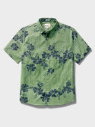 Reyn Spooner 50TH STATE FLOWER TAILORED in JADE