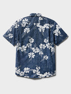 Reyn Spooner 50TH STATE FLOWER TAILORED in NAVY