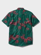 Reyn Spooner 50TH STATE FLOWER TAILORED in FOREST GREEN