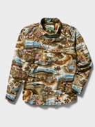 Reyn Spooner ALOHA MIS AMIGOS LONG SLEEVE in BROWN