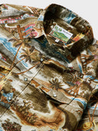 Reyn Spooner ALOHA MIS AMIGOS LONG SLEEVE in BROWN