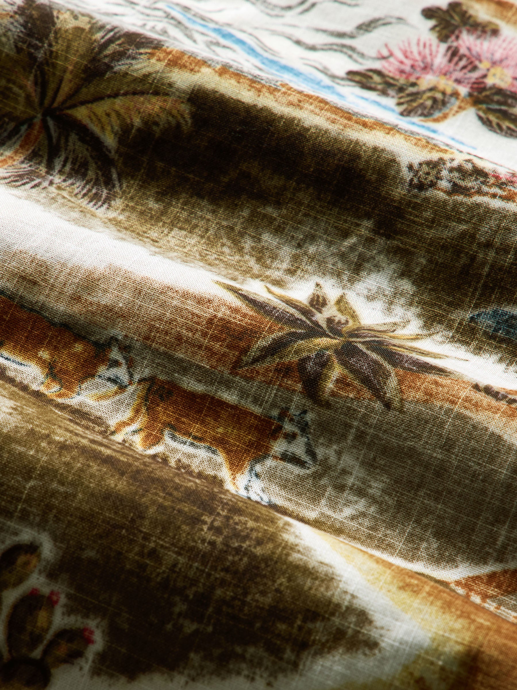 Reyn Spooner ALOHA MIS AMIGOS LONG SLEEVE in BROWN
