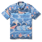 Reyn Spooner VOLCANOES NATIONAL PARK PULLOVER in BLUE HORIZON