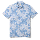 Reyn Spooner ALOHA BISCUS PERFORMANCE POLO in CAMEO BLUE
