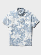 Reyn Spooner ALOHA BISCUS BUTTON FRONT in WHITE 