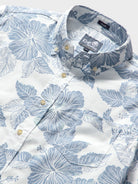 Reyn Spooner ALOHA BISCUS BUTTON FRONT in WHITE 