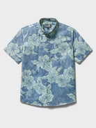 Reyn Spooner ALOHA BISCUS TAILORED in BLUE HORIZON