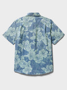 Reyn Spooner ALOHA BISCUS TAILORED in BLUE HORIZON