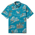 Reyn Spooner WAVERIDERS PULLOVER in BLUE MOON