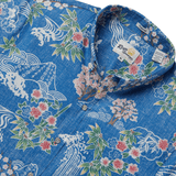 Reyn Spooner SAKURA SPRING TAILORED in OCEAN BLUE