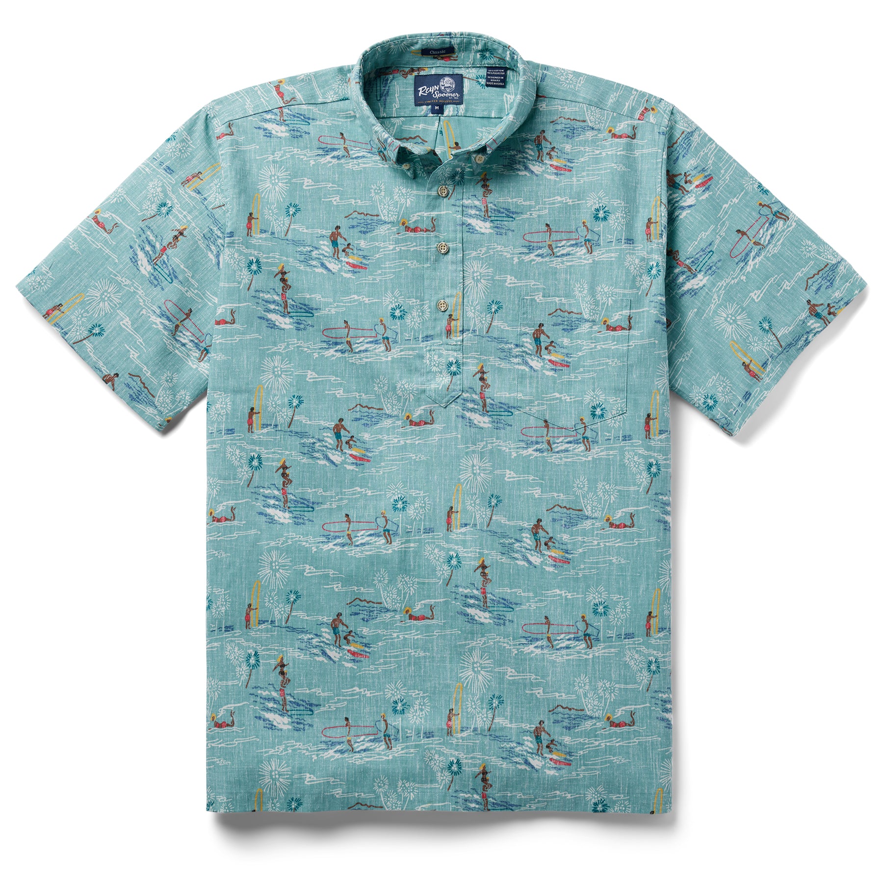 SURFER S PARADISE MEN S ALOHA SHIRT Reyn Spooner