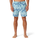 Reyn Spooner 50TH STATE WAVES SWIMSUIT in MAUI BLUE