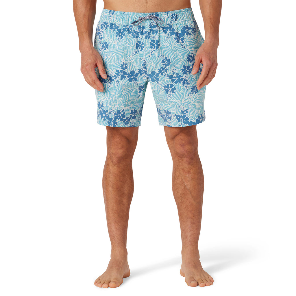 Reyn Spooner Men's Aloha Stretch Shorts Dress Blue Size 38