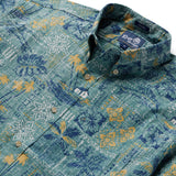 Reyn Spooner TAPA MONTAGE BUTTON FRONT in SAGEBRUSH