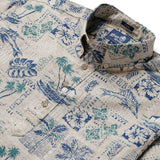 Reyn Spooner TAPA MONTAGE PULLOVER in SAND
