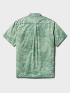 Reyn Spooner MOLOKAI CHANNEL BUTTON FRONT in GREEN