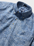 Reyn Spooner MOLOKAI CHANNEL PULLOVER in LICHEN BLUE