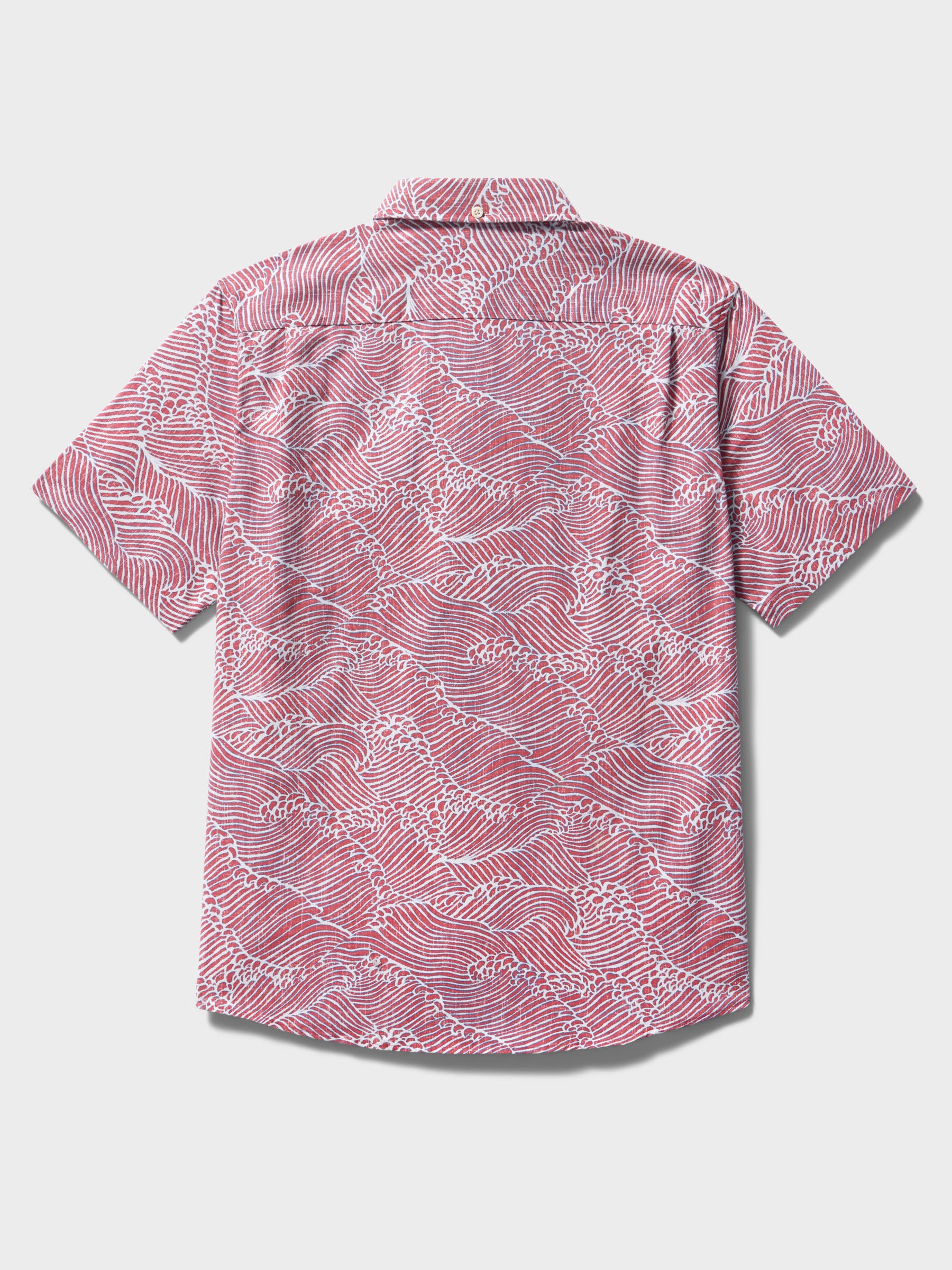 Reyn Spooner MOLOKAI CHANNEL TAILORED in VINTAGE RED
