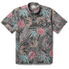Reyn Spooner DON'T BE KOI BUTTON FRONT in BLACK