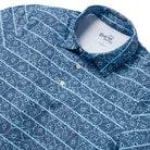 Reyn Spooner HALU'A PUA PERFORMANCE POLO in BLUE