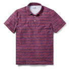 Reyn Spooner HALU'A PUA PERFORMANCE POLO in RED