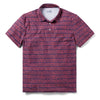 Reyn Spooner HALU'A PUA PERFORMANCE POLO in RED