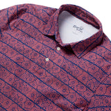 Reyn Spooner HALU'A PUA PERFORMANCE POLO in RED