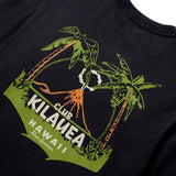 Reyn Spooner VOLCANO GRAPHIC TEE in BLACK