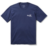 Reyn Spooner HULA HUT GRAPHIC TEE in NAVY