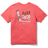 Reyn Spooner TIKI TAVERN GRAPHIC TEE in CORAL