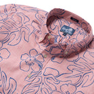 Reyn Spooner MONSTERA INK BUTTON FRONT in PINK
