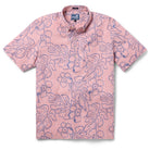 Reyn Spooner MONSTERA INK PULLOVER in PINK