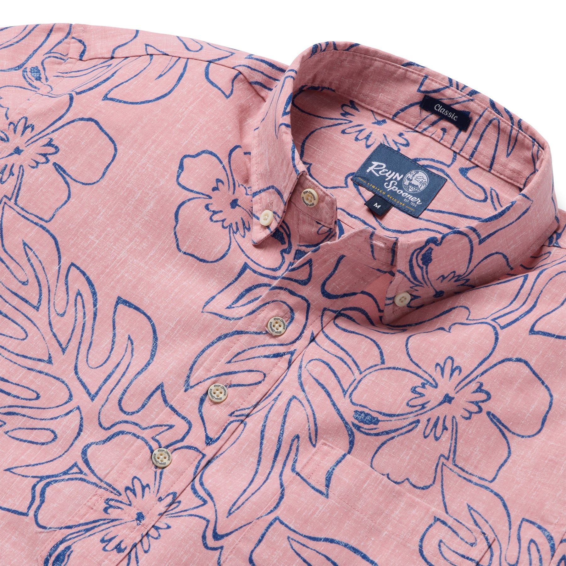 MONSTERA INK MEN'S SHIRT | Reyn Spooner