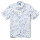 Reyn Spooner MONSTERA INK PULLOVER in WHITE